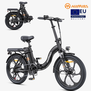 Bicicleta Eléctrica Plegable EU HillMiles MilePort 1, 20 Pulgadas, Neumático Ancho 3.0, Batería Oculta de 36V 13Ah, 250W, para Exteriores y Todo Terreno - Product Image 1