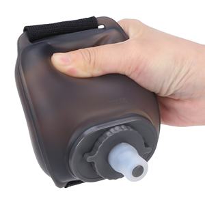 Bouteille de poignet portable en silicone de 200 ml, antichoc, pour le sport en extérieur, course à pied et cyclisme (vente en gros) - Product Image 5