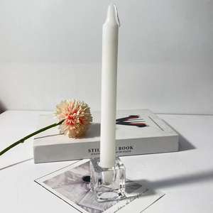 Gobelet à glaçons transparent Décoration <span class=keywords><strong>de</strong></span> fête <span class=keywords><strong>de</strong></span> mariage Verre cristal Porte-bougie d'aromathérapie - Product Image 3