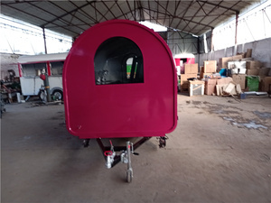 Food Trailers Fully Equipped Japanese Food Cart Stall With A/C Burner - Product Image 3