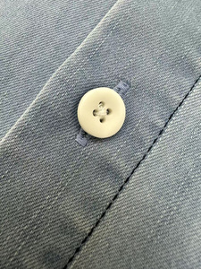 Camicia in Denim di Alta Qualità Personalizzabile, Lavata, Vestibilità Comoda, Casual, da <span class=keywords><strong>Uomo</strong></span>, in Cotone e Lyocell, Traspirante, con Colletto Rovesciato e Maniche Lunghe - Product Image 3
