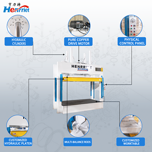 Pressa a Freddo Henrriet 100T per Pannelli Sandwich e Lastre per Celle Frigorifere, 2500x1500mm, Funzionamento ad Alta Efficienza - Product Image 3