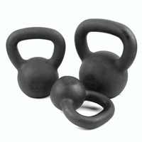 Équipement de gymnastique de haute qualité Ensemble de kettlebell de compétition en fonte Kettlebell de gymnastique personnalisée