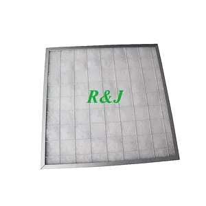 Industrial G4 air filter, air conditioning ventilation, non-woven folding plate first effect air filter