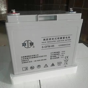 Shuangdeng Valve Regulated Lead Acid <b>Battery</b> 12V 65Ah 6-GFM-65 For <b>UPS</b> Power Backup - Product Image 3