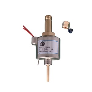 Pompe à huile DS DS400 12V 50Hz 18W électromagnétique pour cuisinière à méthanol végétal, remplacement de pompe à eau - Product Image 1