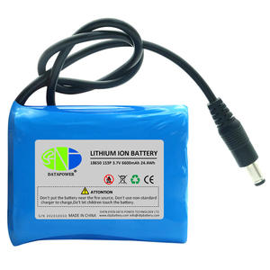 Paket Baterai Li-ion DTP 18650 1S3P <span class=keywords><strong>3</strong></span>.7v 6600mAh - Product Image 2
