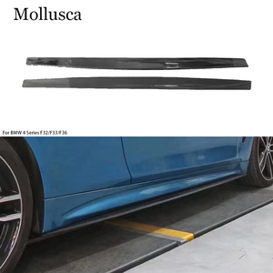Faldones Laterales Estilo Serie 4 F32/F33/F36, Faldones Laterales de Fibra de Carbono Real, Alerones Laterales 2013-2019 - Product Image 1