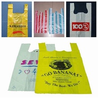 Mesin pembuat tas belanja plastik politena 4 garis mesin pembuat tas kantong plastik mesin pemotong