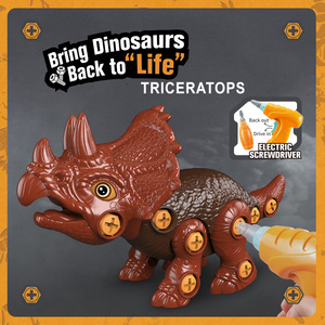 Juguete de Dinosaurio Desarmable KSF, Juguete Educativo STEM para Niños, Dinosaurio de Ensamblaje Manual con Destornillador - Product Image 4