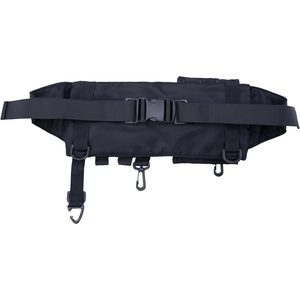 FOXA Sac de taille pour homme noir taille unique extérieur imperméable en nylon streetwear techwear - Product Image 2
