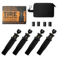 Dégonfleur de pneus automobile de qualité supérieure, jauge de pression pour gonfler et dégonfler les pneus, portable et facile à utiliser