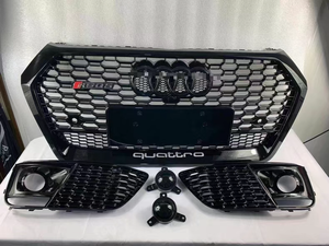 Thích hợp cho Audi loạt rs3rs4rs5rs6rs7rs8rsq7rsq8 front bumper lưới tản nhiệt Tản nhiệt khung A4 Q5 q5l A6 A3 Q7 Q8 A5 - Product Image 6