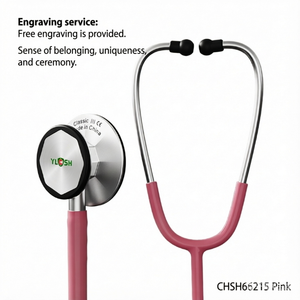 CHSH66215 Stéthoscope médical ergonomique avec embouts auriculaires souples à réduction <span class=keywords><strong>de</strong></span> bruit pour usage hospitalier, couleur et logo personnalisables - Product Image 6