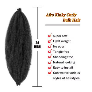 Ingrosso 3X Pre-Separati Springy Afro Twist Distressed Soft Locs Nero Naturale 3in1 <span class=keywords><strong>Marley</strong></span> per Intrecciare Capelli Singoli a Trama Singola - Product Image 3