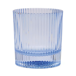 Ensemble de 2 verres à cocktail bleus Scout Lowball - Product Image 1