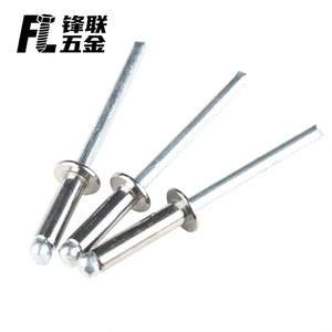 Rivets aveugles en aluminium Fenglian M3 M6, type ouvert, tête ronde, finition brillante, pour l'industrie de la construction - Product Image 2
