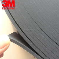 Feuille de caoutchouc Bumpon découpée à la forme 3M SJ5808 (3,2 mm), SJ5816 (1,6 mm), SJ5832 (0,8 mm) Ruban industriel résistant en rouleau