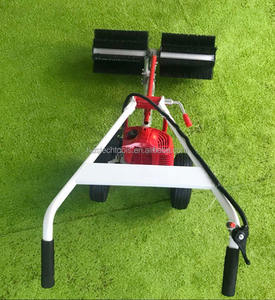 Mesin Pemotong Rumput Profesional 2 Tak Bensin Tanpa Kabel, Kotak Penampung Rumput, DIY, Dua Roda, Dorong Tangan, Pisau Pemotong Semak - Product Image 3