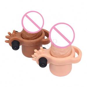 Kostenlose individuelle Schachtel - längere, stärkere Sexspielzeuge Erwachsenenprodukte Penisvergrößerung Vibrationskondom mit Vibratorkugel - Product Image 5