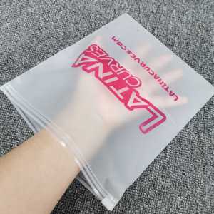 Custom Resealable Zipper Bag <strong>Polybag</strong> ,custom Printed Plastic,hot Sales and High Quality Underwear Bag - Product Image 3