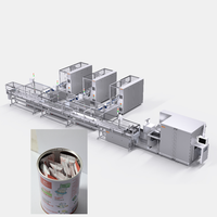 Machine d'emballage verticale et latérale automatique pour les barres nutritives
