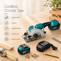 Scie circulaire sans fil professionnelle 20V MAX sans balais 5000 tr/min pour la découpe de panneaux de bois avec réglage de la profondeur – Fournisseur OEM d'usine