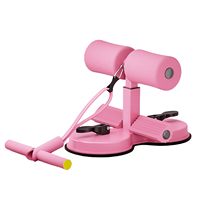 Support de pied assis avec 2 ventouses élastiques et corde de traction Dispositif d'assistant assis portable pour l'entraînement à domicile