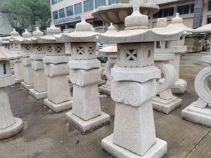 Lanterne de jardin en <span class=keywords><strong>pierre</strong></span> de style japonais moderne, <span class=keywords><strong>statue</strong></span> de <span class=keywords><strong>Bouddha</strong></span> sculptée à la main, <span class=keywords><strong>pierre</strong></span> <span class=keywords><strong>naturelle</strong></span> pour utilisation en extérieur dans les temples, directement de l'usine - Product Image 3