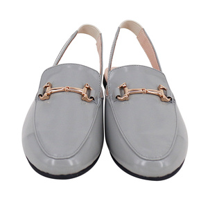 Sandales plates d'été en cuir véritable Choozii pour <span class=keywords><strong>femme</strong></span> avec bande élastique, <span class=keywords><strong>mocassins</strong></span> classiques pour <span class=keywords><strong>femme</strong></span>, sandales à enfiler pour <span class=keywords><strong>femme</strong></span> <span class=keywords><strong>2022</strong></span> - Product Image 3
