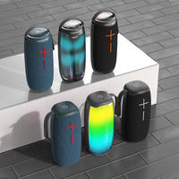 Altavoz Portátil Hopestar P50 20W con Bluetooth, Resistente al Agua IPX6, Luces de Colores, TWS Estéreo, MP3, WMA, Radio FM, Ideal para Fiestas al Aire Libre