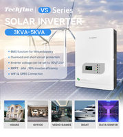3KVA 5KVA 2400W 4000W 24VDC 48VDC 220V 120V hors réseau inversé avec MPPT contrôleur de charge solaire onduleur solaire 60A
