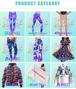 定制标志迷你健身瑜伽健身房<span class=keywords><strong>2</strong></span>件套运动垫印花高尔夫裙带打底裤女网球裙套装 - Product Image 3