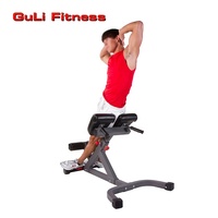 Chaise de fitness Guli Romand pour l'entraînement des abdominaux, hyperextension à 45 degrés, banc d'entraînement OEM/ODM, banc incliné et décliné, entraînement du tronc
