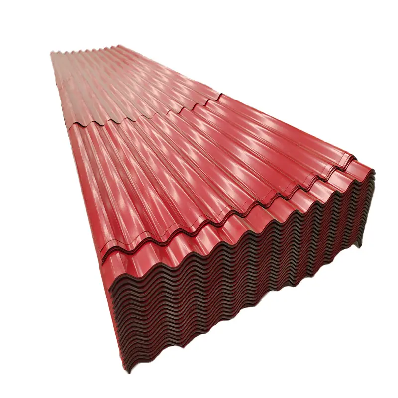 Hot Selling 2mx1mx0.17 Ral 5020 Ppgi Steel Corrugated Sheet For Metal Roofing Sheet