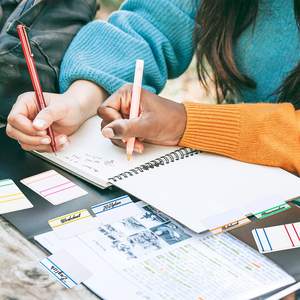 Onglets collants 2 pouces étiquette de drapeau auto-adhésive onglet d'index onglet de fichier inscriptible et <span class=keywords><strong>repositionnable</strong></span> page colorée étiquette de marqueur de page colorée - Product Image 6