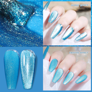 MIUKIULA-esmalte de gel uv para ojos de gato, imanes de color azul, novedad de <span class=keywords><strong>2022</strong></span> - Product Image 3