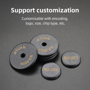 Wyuan 13.56MHz <span class=keywords><strong>HF</strong></span> <span class=keywords><strong>RFID</strong></span> công nghiệp tàu sân bay mã cơ thể đồng xu tag iso15693 I mã <span class=keywords><strong>slix</strong></span> chip không thấm nước bền nút tròn nhãn - Product Image 5