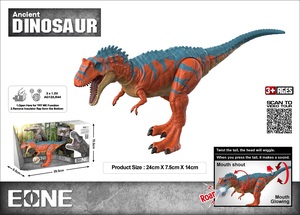 Juguete de Dinosaurio de Simulación para Niños, con Movimiento, Sonido y Luz, de Plástico, con Diseño de Animales - Product Image 4