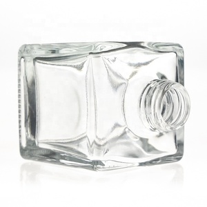 Luxury Home Round square Glass Bottle Aromatherapy Aroma Reed <strong>Diffuser</strong> Bottle Fragrance <strong>Diffuser</strong> Aroma Bottle with <strong>Wooden</strong> Cap - Product Image 6