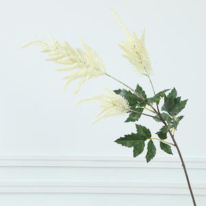 Vente en gros de plantes artificielles <span class=keywords><strong>Astilbe</strong></span> à 3 branches en soie de 101 cm, fleurs artificielles <span class=keywords><strong>Astilbe</strong></span> pour la décoration de la maison - Product Image 4