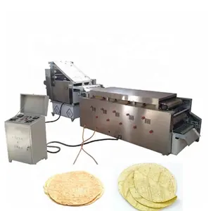 Tortilla Vormen Bakproductie Lijn Chapati Arabische Pita Broodbakmachine Bakker Maken Machine