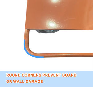 JH-Mech 가정용 접이식 조정 가능한 패널 돌리 금속 시트 돌리 하버화물 건식 벽체 카트 두 바퀴 - Product Image 4