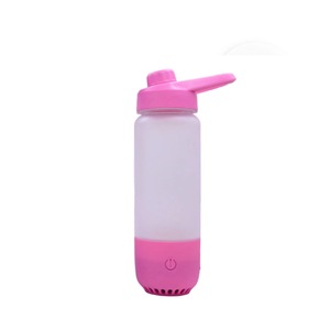 ใหม่560ml PCTG ABS พลาสติกกีฬาสมาร์ทลำโพงไร้สาย<span class=keywords><strong>เพลง</strong></span>แก้วแบบพกพาที่จับไล่ระดับสีขวดน้ำไฟ - Product Image 6