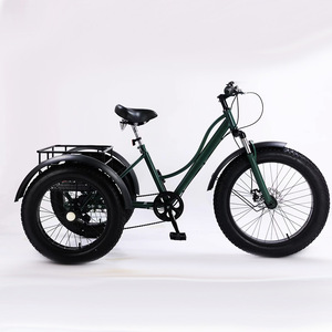 <span class=keywords><strong>Shimano</strong></span> Pedal sepeda roda tiga dewasa, grosir Pedal kargo tiga roda 20*2024 rem cakram 7 kecepatan baja 4.0 - Product Image 4