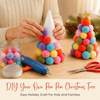 Pompons en fil acrylique de couleur personnalisée en gros, faits à la main, moelleux, pour l'artisanat DIY, décoration de Noël, directement de l'usine