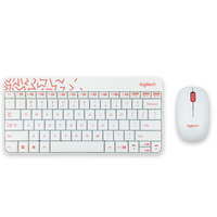 Grosir Set Kit Kombo Keyboard dan Mouse ukuran Mini nirkabel Logitech MK240
