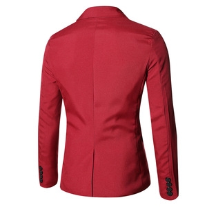 Nuevos Trajes de <span class=keywords><strong>Hombre</strong></span> a la Moda, Chaquetas Casuales de un Botón, Blazers Ajustados, Trajes Separados, Abrigos Deportivos para Bodas, Fiestas de Graduación - Product Image 3