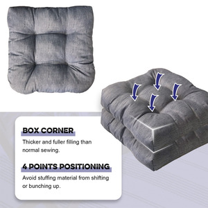 Almohada <span class=keywords><strong>de</strong></span> poliéster repelente al agua para exteriores, decoración para el <span class=keywords><strong>hogar</strong></span> o la fiesta <span class=keywords><strong>de</strong></span> boda, cojín <span class=keywords><strong>de</strong></span> asiento, cojines individuales para silla <span class=keywords><strong>de</strong></span> Patio <span class=keywords><strong>Barcelona</strong></span> - Product Image 2