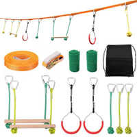 Ensemble d'entraînement de fitness pour l'intégration sensorielle et l'escalade en plein air YUEDA ; Équipement d'équilibre Slackline ; Appareil de jeu ludique ; Fabriqué en Chine